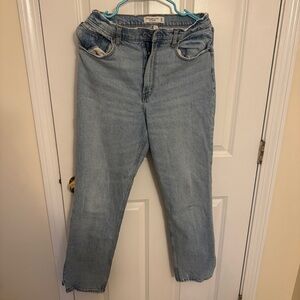 Abercrombie & Fitch Light Blue High Rise Jeans